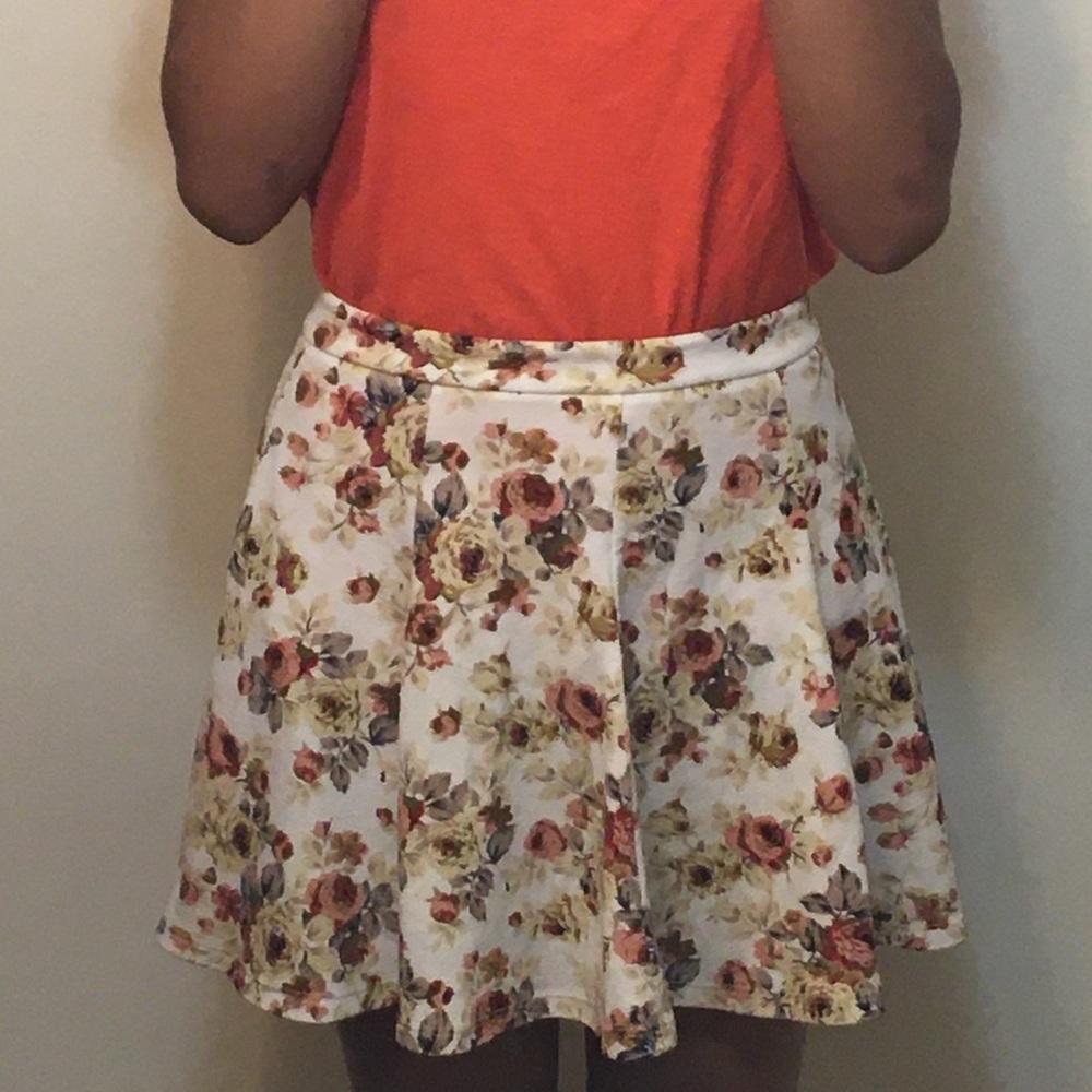 Floral skirt